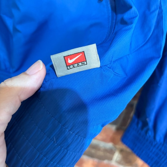 Nike womens FL Gators full zip windbreaker jacket blue/orange smalll - Picture 4 of 5